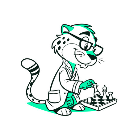 Jaguar's Chess Adventureのイラスト素材