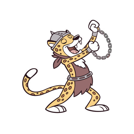 Jaguar's Fun Charity Danceのイラスト素材