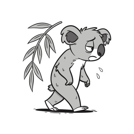 Koala's Fun Walking Adventureのイラスト素材