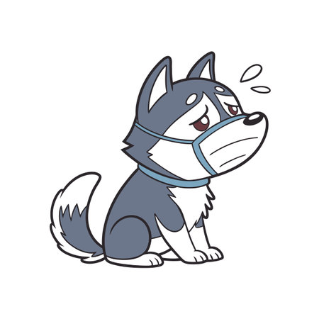 Husky's Creative Piano Adventureのイラスト素材