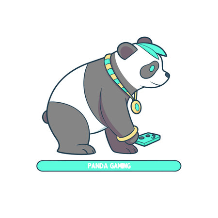 Panda's Gaming Funのイラスト素材
