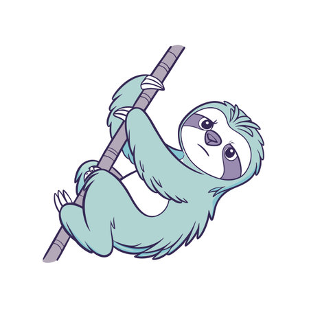 Digital Art of Delirious Slothのイラスト素材
