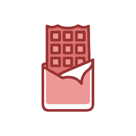 Organic Chocolate Delightのイラスト素材