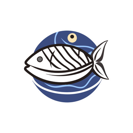 Delicious Grilled Swordfish for Healthy Eatingのイラスト素材