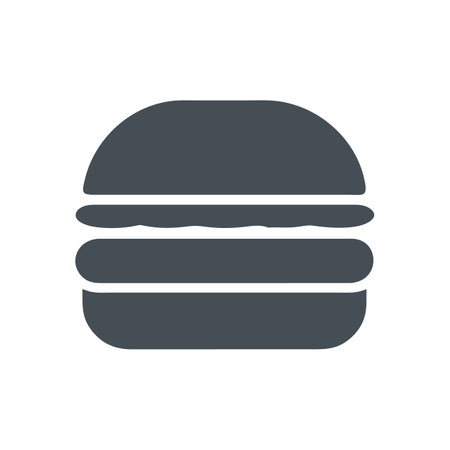 Delicious Hamburgerのイラスト素材