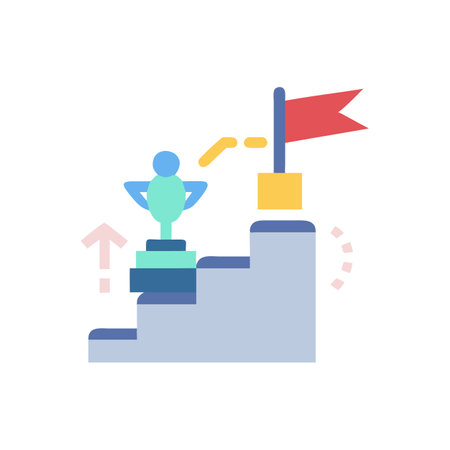 Innovative Challenge Icon for Successのイラスト素材