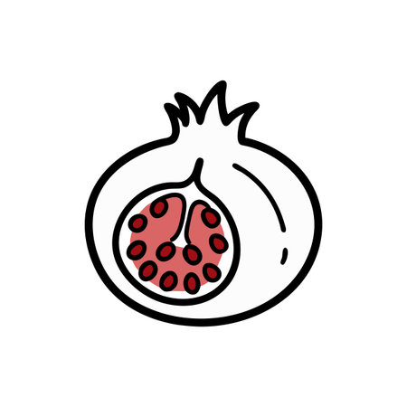 Tasty Pomegranateのイラスト素材