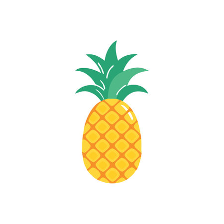 Fresh Pineappleのイラスト素材