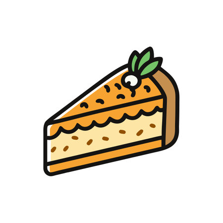 Delicious Slice of Carrot Cake