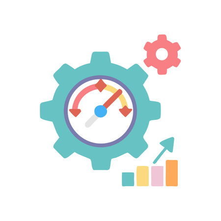 Efficient Icon for Productivityのイラスト素材