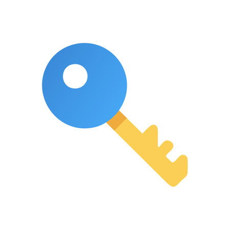 Key Symbol Design Iconのイラスト素材