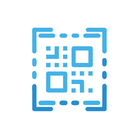 QR Code Icons for Digital Interaction