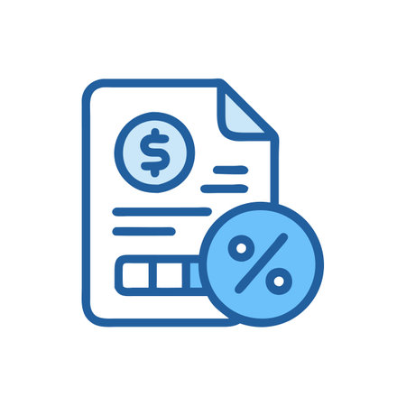 Tax Deduction Icon for Homeownersのイラスト素材