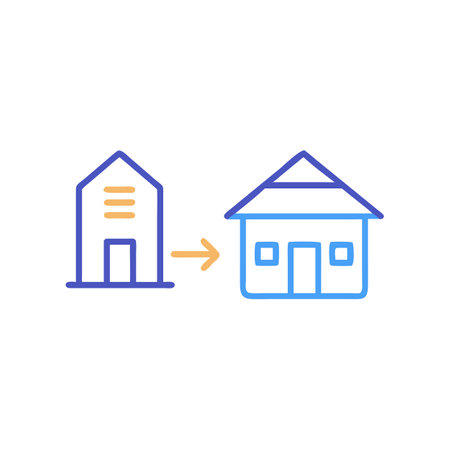 House Icon for Modern Livingのイラスト素材