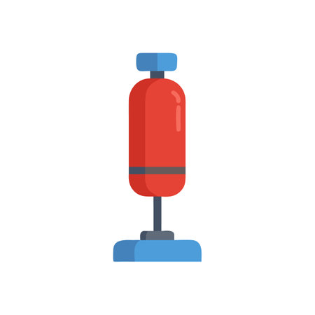Free-Standing Punching Bag for Boxing Trainingのイラスト素材