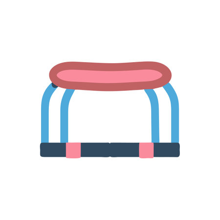 Durable Glute Resistance Band for Effective Trainingのイラスト素材