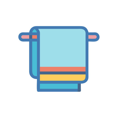 Effective Gym Towel for Fitness Activitiesのイラスト素材