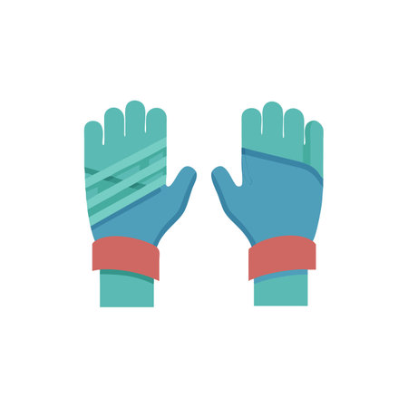 Effective Hand Wraps for Boxing and Fitnessのイラスト素材