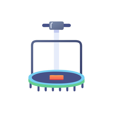 Innovative Smart Jump Trainer Iconのイラスト素材