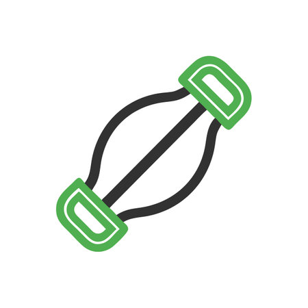 Innovative Heavy Duty Resistance Band Iconのイラスト素材