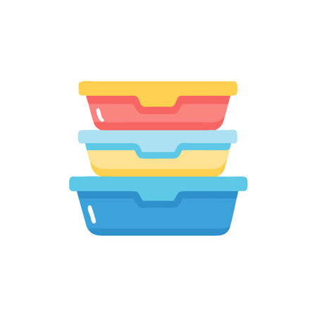 Dynamic Meal Prep Container Iconのイラスト素材
