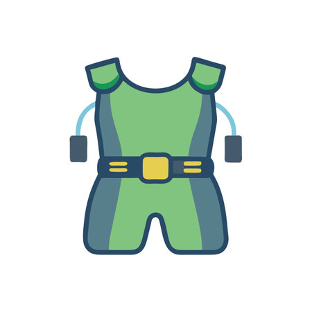 Weighted Agility Training Resistance Suit for Speedのイラスト素材