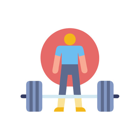 Versatile Powerlifting Deadlift Jack Iconのイラスト素材