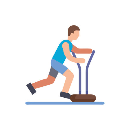 Dynamic High Performance Resistance Trainer Iconのイラスト素材