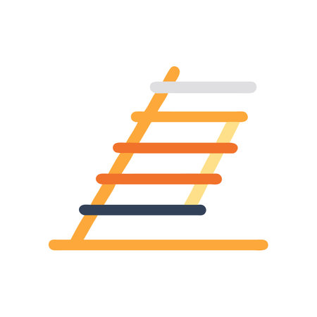 Versatile Speed Agility Ladder Iconのイラスト素材