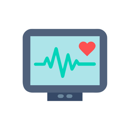 Adjustable Heart Rate Monitor for Optimal Performanceのイラスト素材