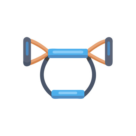 Versatile Stretching Strap Icon for Exercisesのイラスト素材