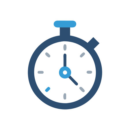 Accurate Stopwatch Icon for Gym Training