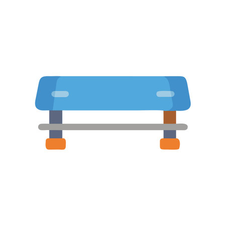 Fitness Stretching Board Icon for Enhanced Flexibilityのイラスト素材