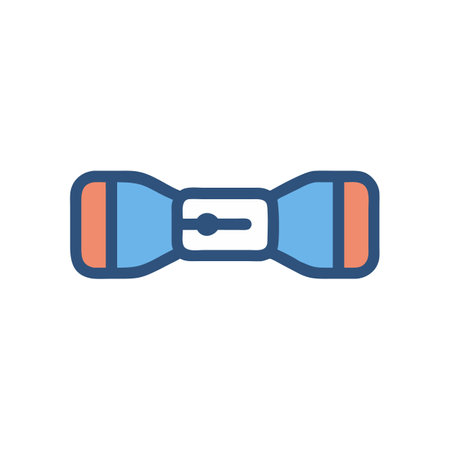 Innovative Weightlifting Belt Iconのイラスト素材