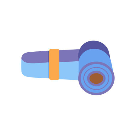 Versatile Yoga Strap Iconのイラスト素材