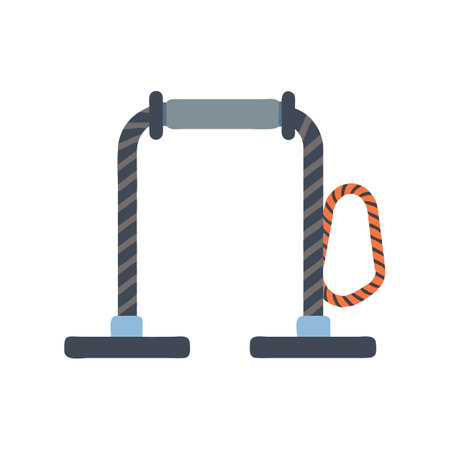 Adjustable Battle Rope Anchor for Versatile Useのイラスト素材