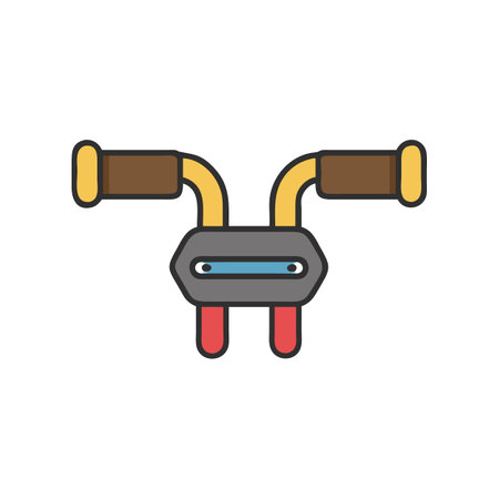 Dynamic Powerlifting Safety Straps Iconのイラスト素材