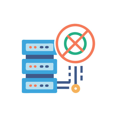 Data Loss Prevention Icon for Securityのイラスト素材