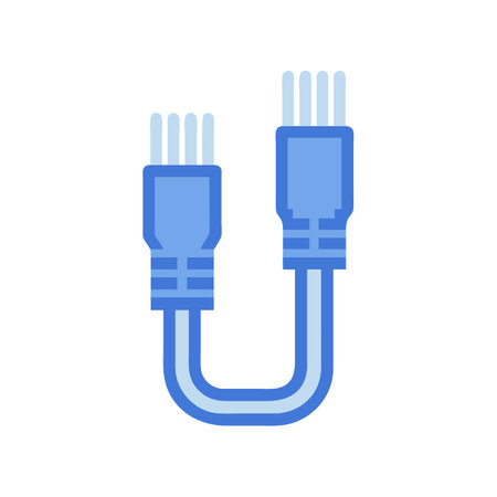 Network Cable Connectivity Icon