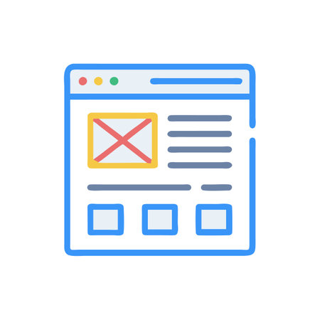 UX Design Technology Iconのイラスト素材