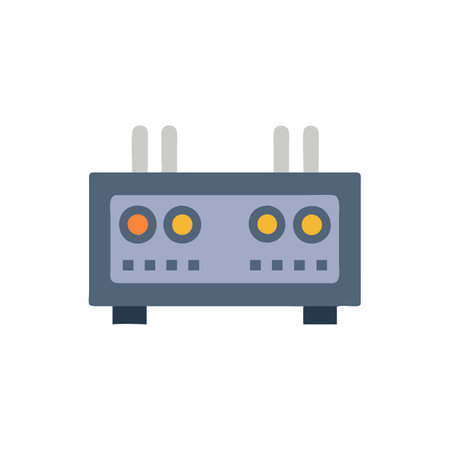 Creative Audio Amplifier Design Iconのイラスト素材