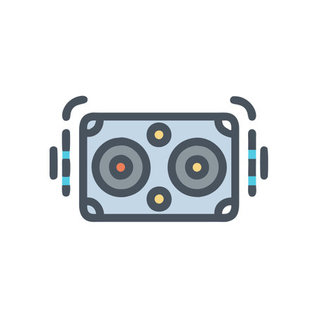 High-Performance Car Sound System for Enhanced Auditory Experienceのイラスト素材
