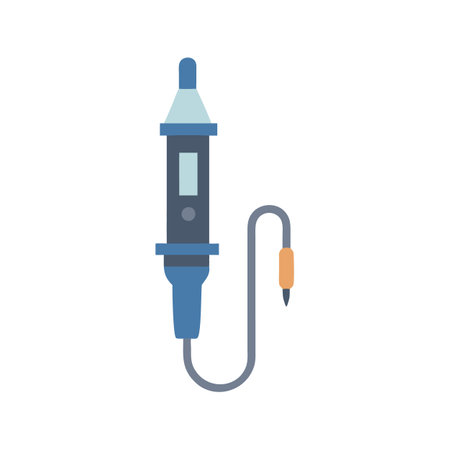 Innovative Circuit Tester Pen Vector Icon