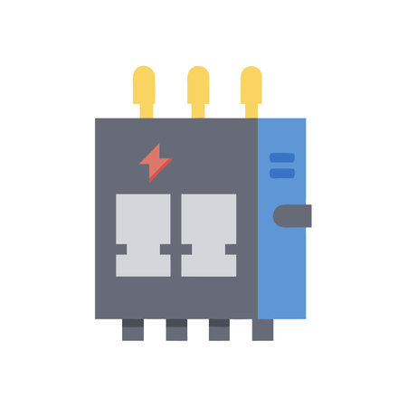 Circuit Breaker Icon for Safetyのイラスト素材