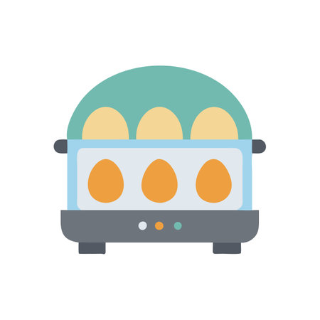 Efficient Electric Egg Cooker for Perfect Eggsのイラスト素材