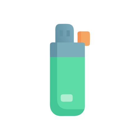 Creative Electric Lighter Design Iconのイラスト素材