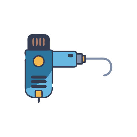 Compact Electric Firestarter for Easy Handlingのイラスト素材