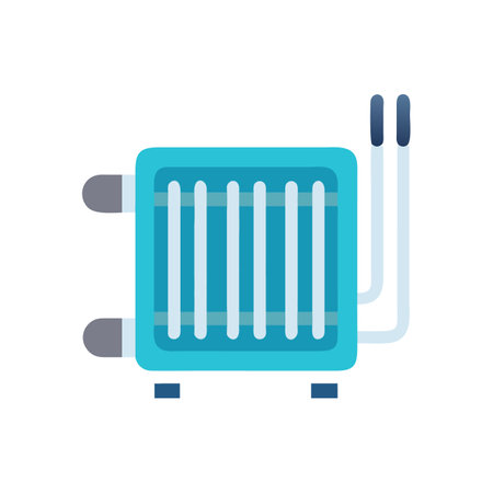 Reliable Electric Pool Heater Icon for Safetyのイラスト素材