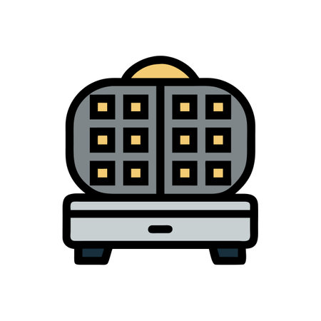 High-Performance Electric Waffle Maker for Perfect Resultsのイラスト素材