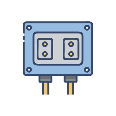 High-Performance Electrical Junction Box for Reliabilityのイラスト素材